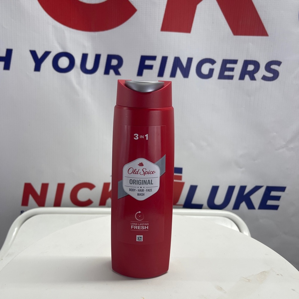 6 X Old Spice 3 in 1 hair - face - body wash 250ml (8.4oz)